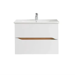 Hänge-Waschtisch mit zwei Schubladen - Zenata