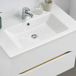 Hänge-Waschtisch mit zwei Schubladen - Zenata