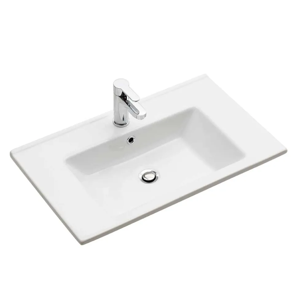 Hänge-Waschtisch mit zwei Schubladen - Zenata