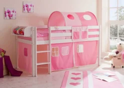 Hochbett Melia aus Kiefer Massivholz