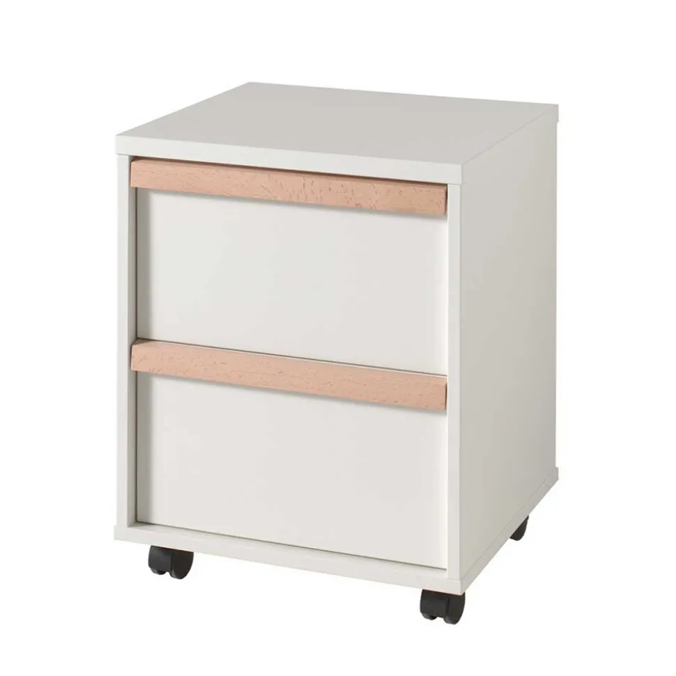 Hochbett mit Schrank und Schreibtisch - Cracks (vierteilig)