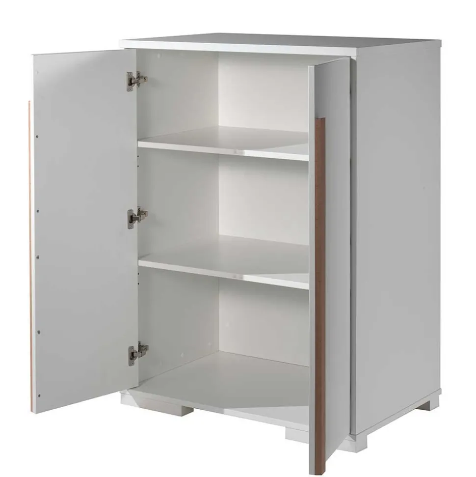 Hochbett mit Schrank und Schreibtisch - Cracks (vierteilig)