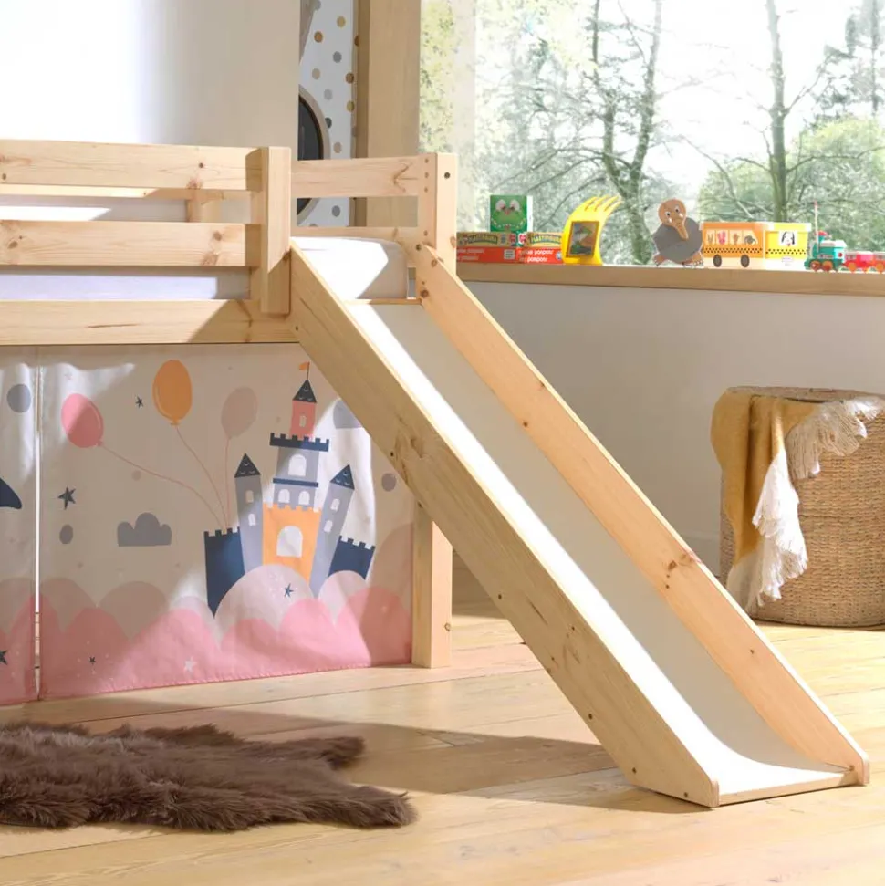 Hochbett Märchenland mit Drache & Prinzessin - Rom