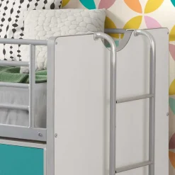 Hochbett Nowy in Blau