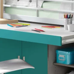 Hochbett Nowy in Blau