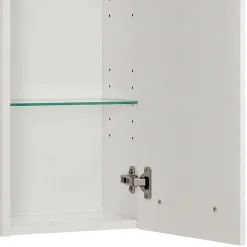 Hochglanz Bad-Oberschrank in Weiß - Makimona