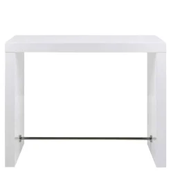 Hochglanz Bartisch in Weiß - modern - Marciana