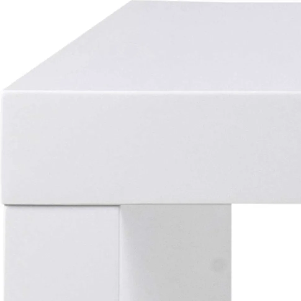 Hochglanz Bartisch in Weiß - modern - Marciana