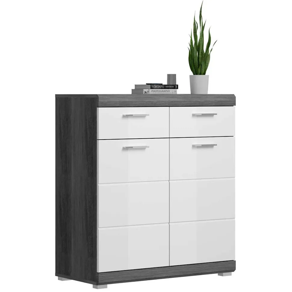 Hochglanz Flureinrichtung Set - Nancys (vierteilig)