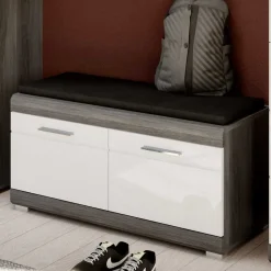 Hochglanz Flureinrichtung Set - Nancys (vierteilig)