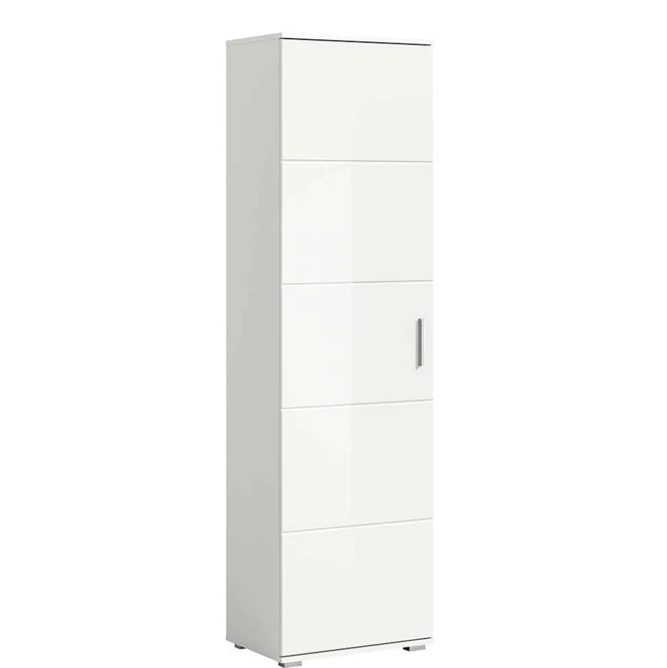 Hochglanz Flurschrank in Weiß - Rugova
