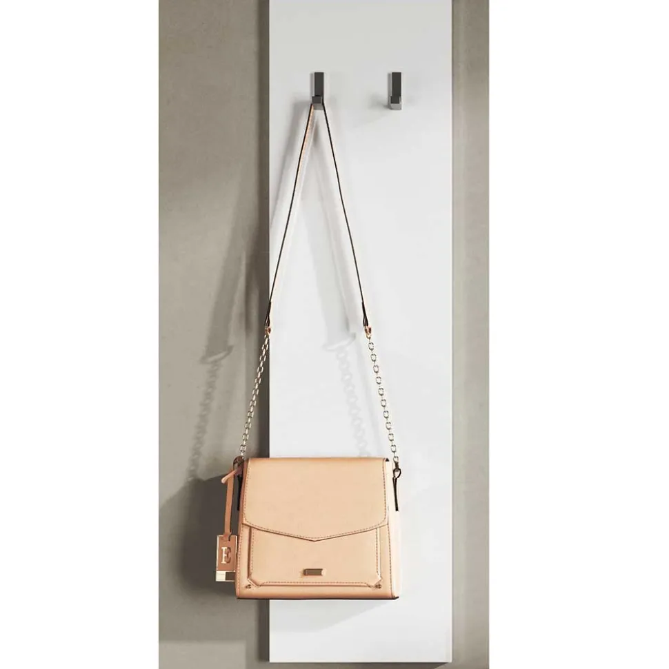 Hochglanz Garderobenpaneel in Weiß - Castalla