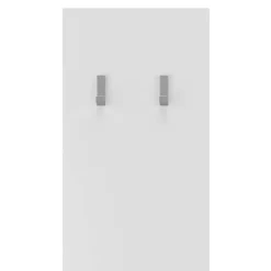 Hochglanz Garderobenpaneel in Weiß - Castalla