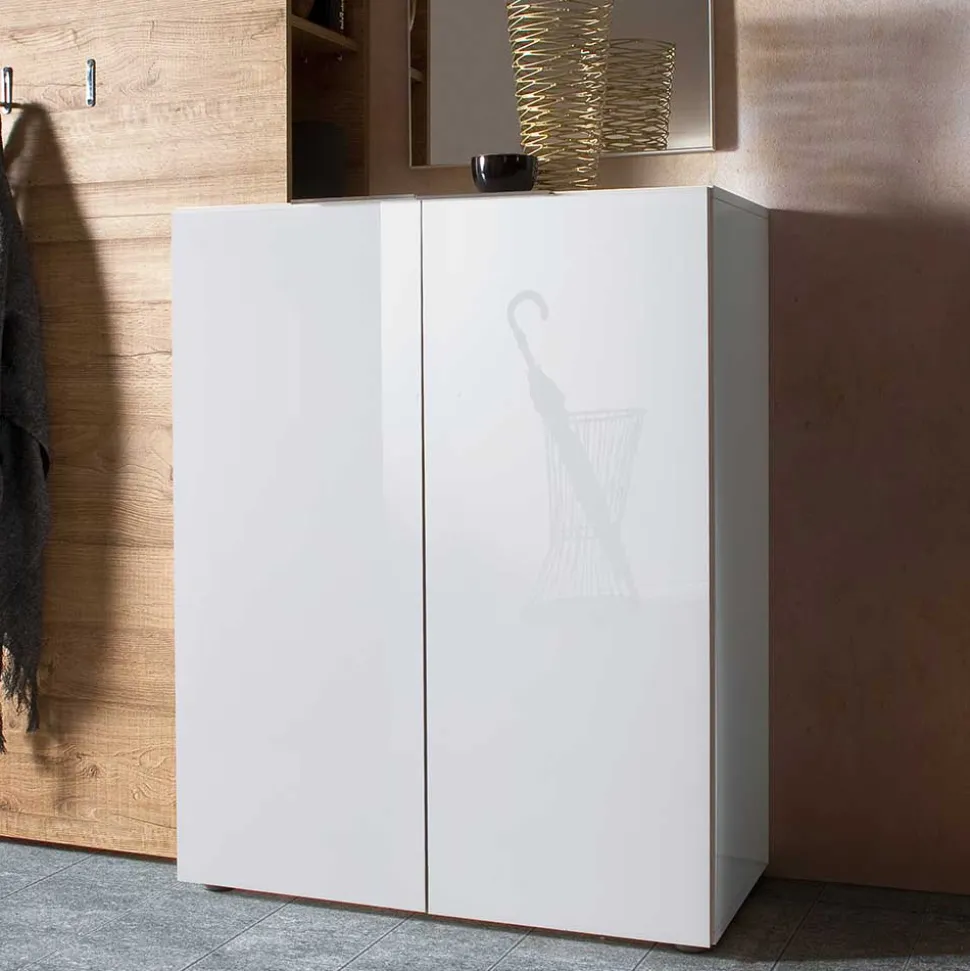 Hochglanz Kommode Paisly für Schuhe