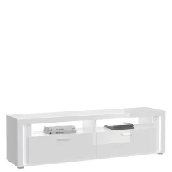 Hochglanz TV Board mit LED Beleuchtung - Gomata