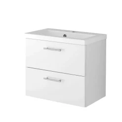 Hochglanz Wand Waschtisch mit Waschbecken - Vohdan