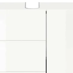 Hochglänzender Waschbeckenunterschrank in Weiß - Vitablos