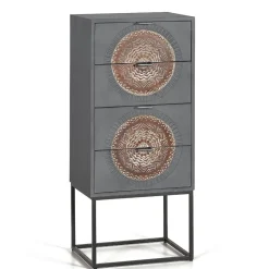 Hochkommode - dekorativ mit Mandalas - Mesusco