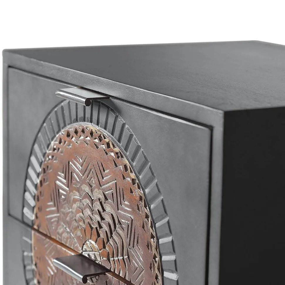 Hochkommode - dekorativ mit Mandalas - Mesusco