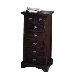 Hochkommode Islando aus Akazie Massivholz