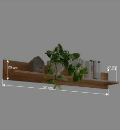 Hochwertige Wohnzimmer Möbel in Eiche - Teano (vierteilig)