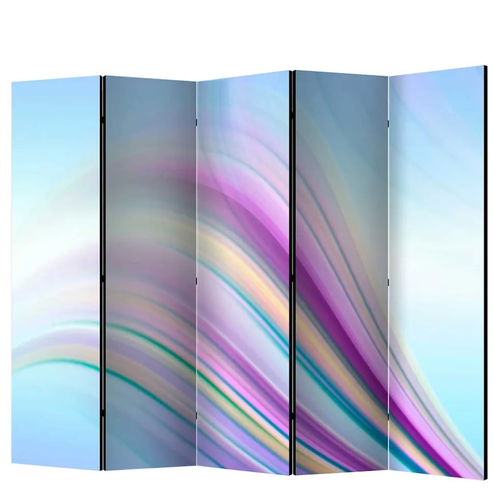 Hochwertiger Leinwand Paravent mit Druck - Corunna