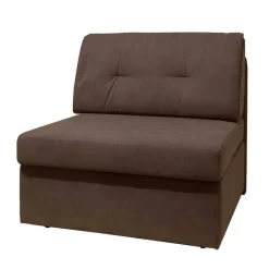 Hochwertiger Schlafsessel in Dunkelbraun - Camuna