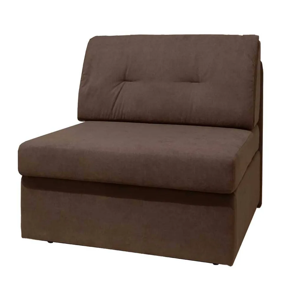 Hochwertiger Schlafsessel in Dunkelbraun - Camuna