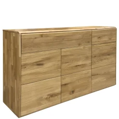 Hohe Kommode aus Wildeiche Massivholz - Feanor