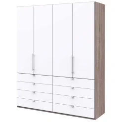 Hoher Falttürenschrank 2 türig - Tivierto