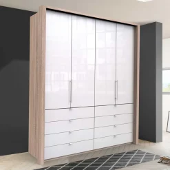 Hoher Kleiderschrank 2 türig - Bosays