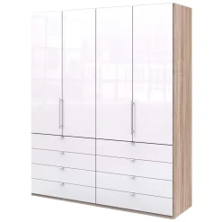 Hoher Kleiderschrank 2 türig - Bosays