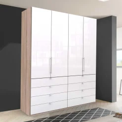 Hoher Kleiderschrank 2 türig - Bosays