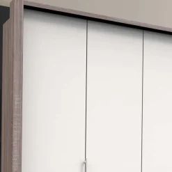 Hoher Kleiderschrank mit 3 Falttüren - Tivierto