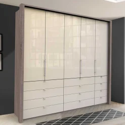 Hoher Schlafzimmer-Kleiderschrank mit zwölf Schubladen - Lavista