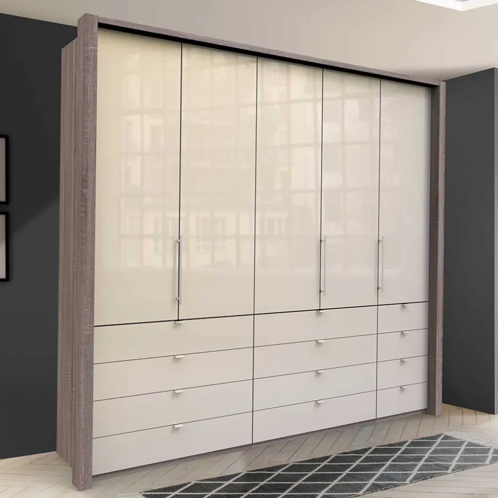 Hoher Schlafzimmer-Kleiderschrank mit zwölf Schubladen - Lavista