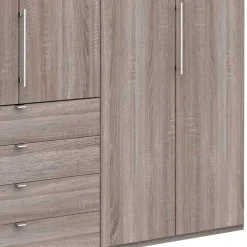 Hoher Schlafzimmerschrank 3 türig - Crenba