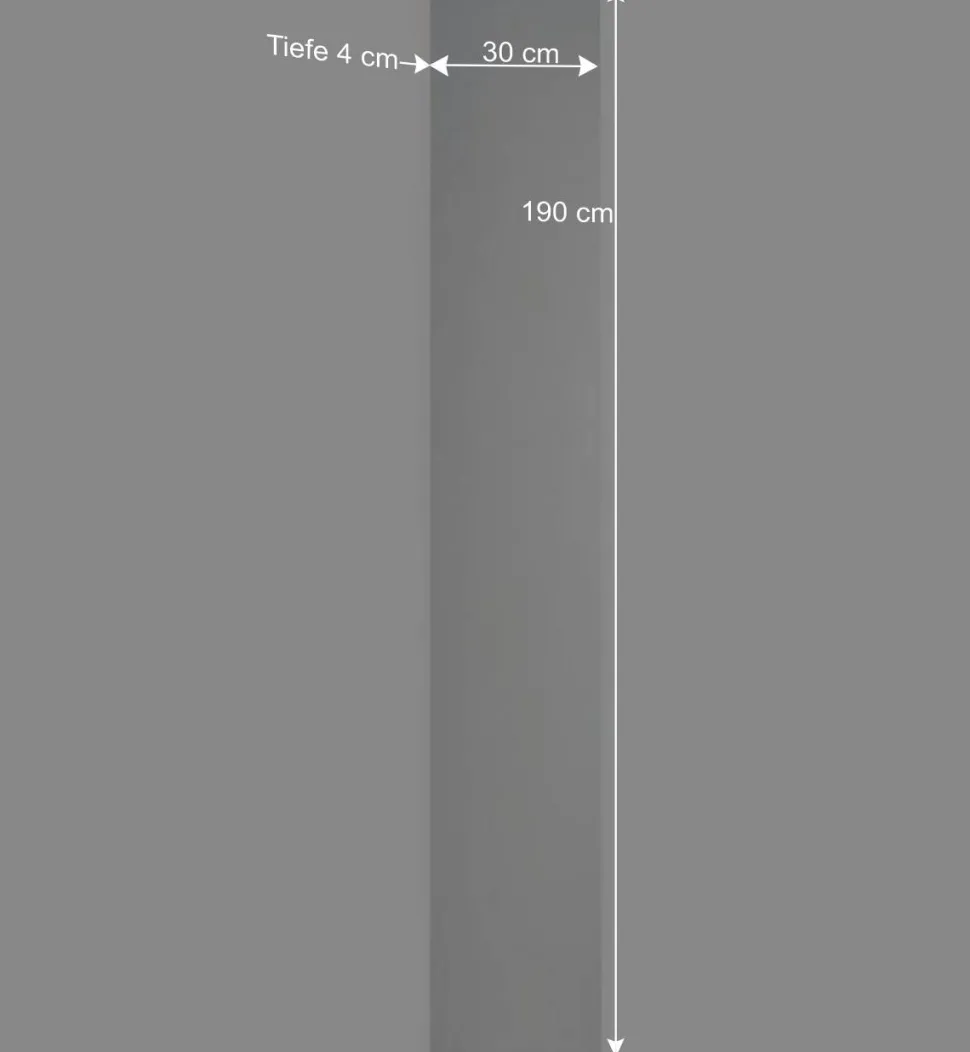 Holz Garderoben Set aus Eiche - Avidora (vierteilig)