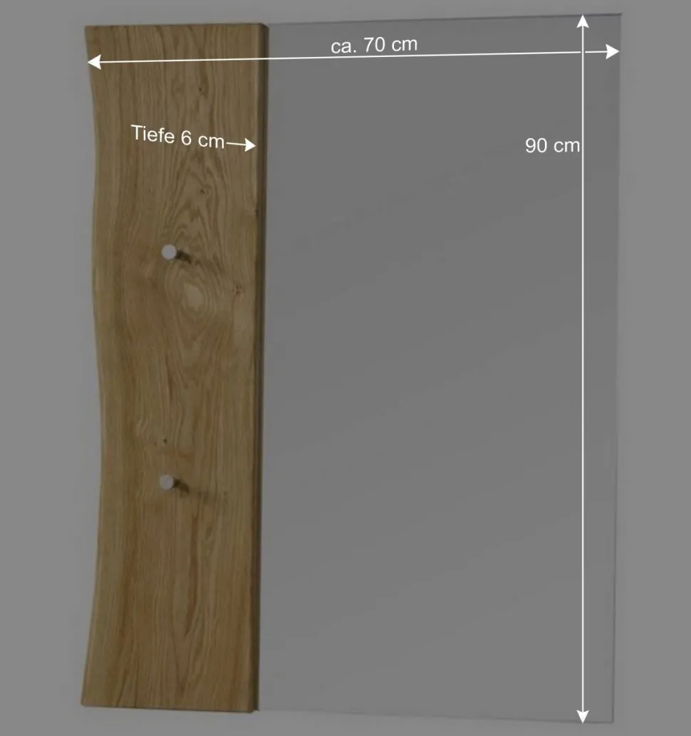 Holz Garderoben Set aus Eiche - Avidora (vierteilig)