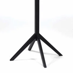 Holz Garderobenständer in Schwarz lackiert - Geskan