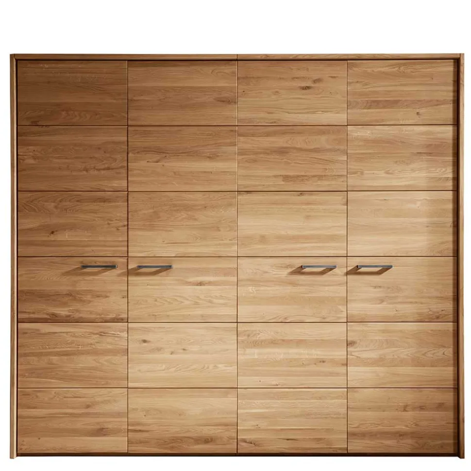 Holz Kleiderschrank mit Passepartout Rahmen - Cancun