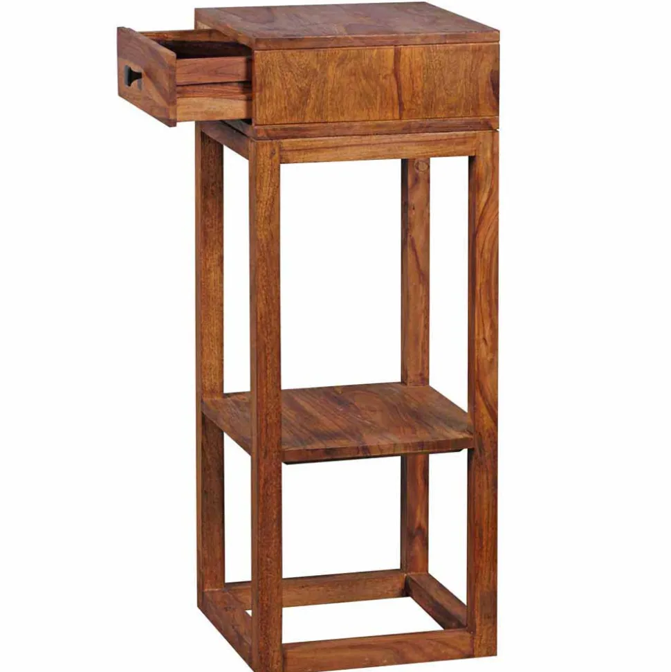 Holz Telefontisch Hoslo mit Schublade