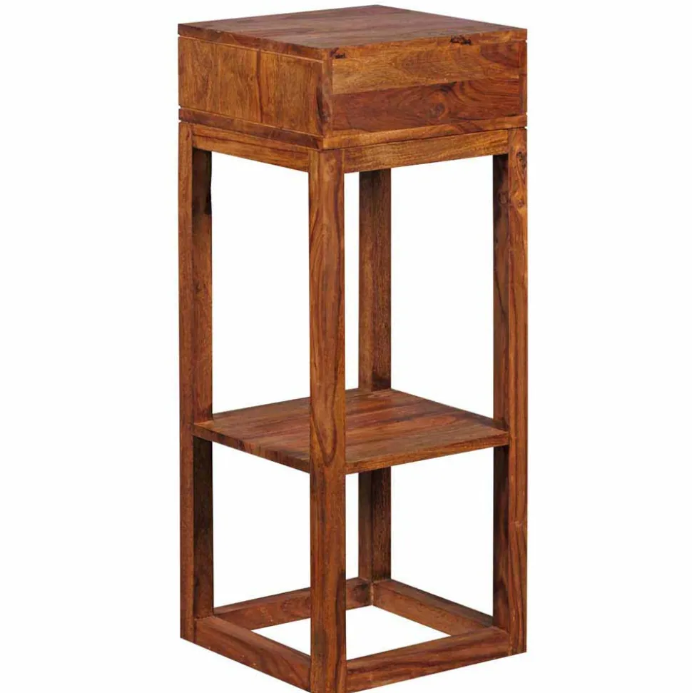 Holz Telefontisch Hoslo mit Schublade