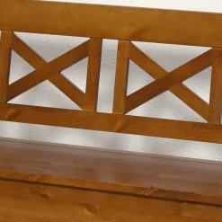 Holzbank Bistrita mit Truhe