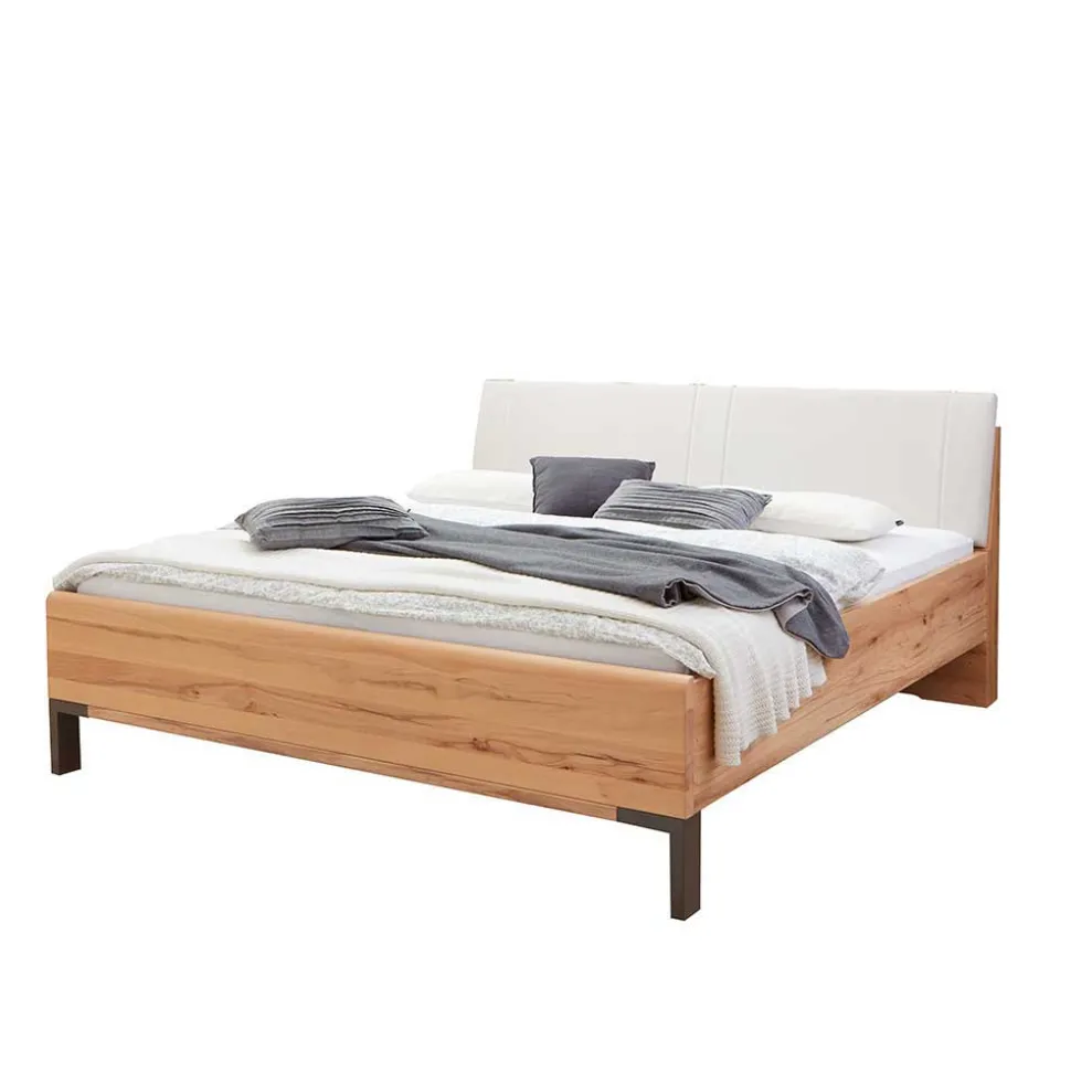 Holzbett & Nachtkommoden - Krofun (dreiteilig)