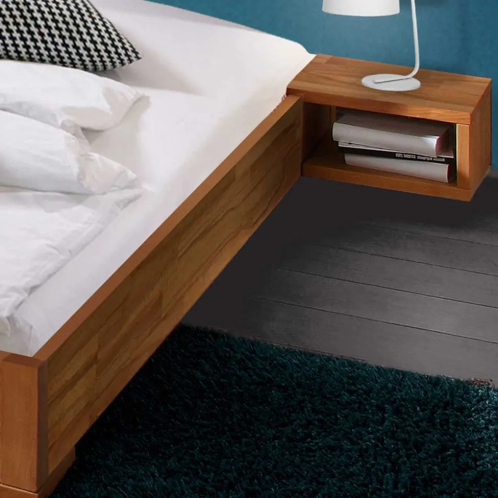 Holzbett Arzoo ohne Kopfteil
