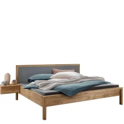 Holzbett aus Wildeiche in 140x200 cm - Martinez