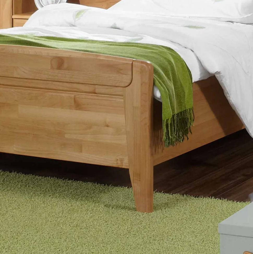 Holzbett Bordeaux aus Erle