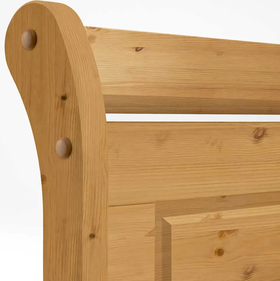 Holzbett Corabia mit Nachtkommoden (dreiteilig)