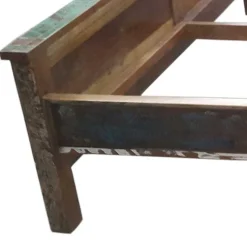 Holzbett Jamaica in Braun Bunt